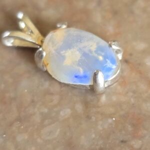 Elegant Australian Opal Pendant